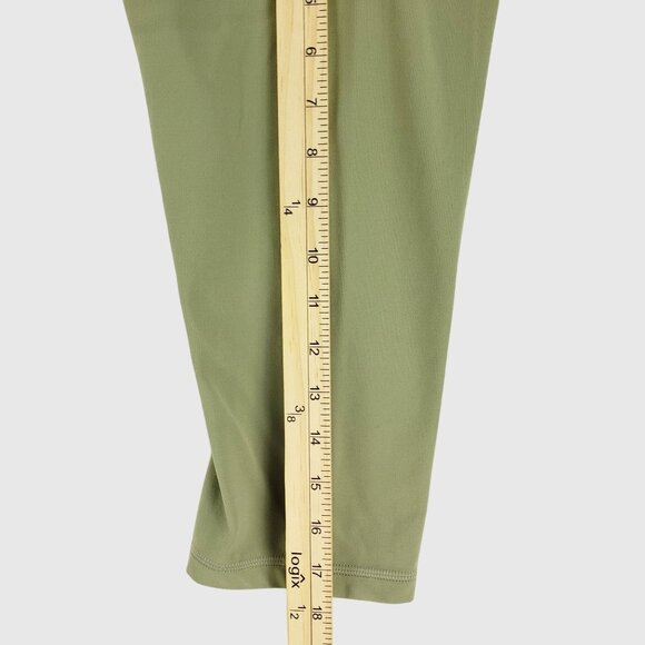 Athleta Salutation Stash Pocket II Capri Leggings Eucalyptus Sz L - Picture 7 of 10